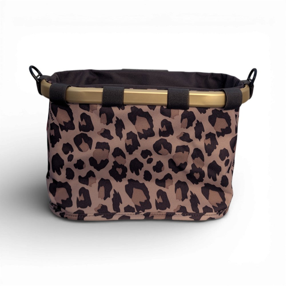 Klickfix Reisenthel Bikebasket Oval S leo macchiato - Lenkerkorb