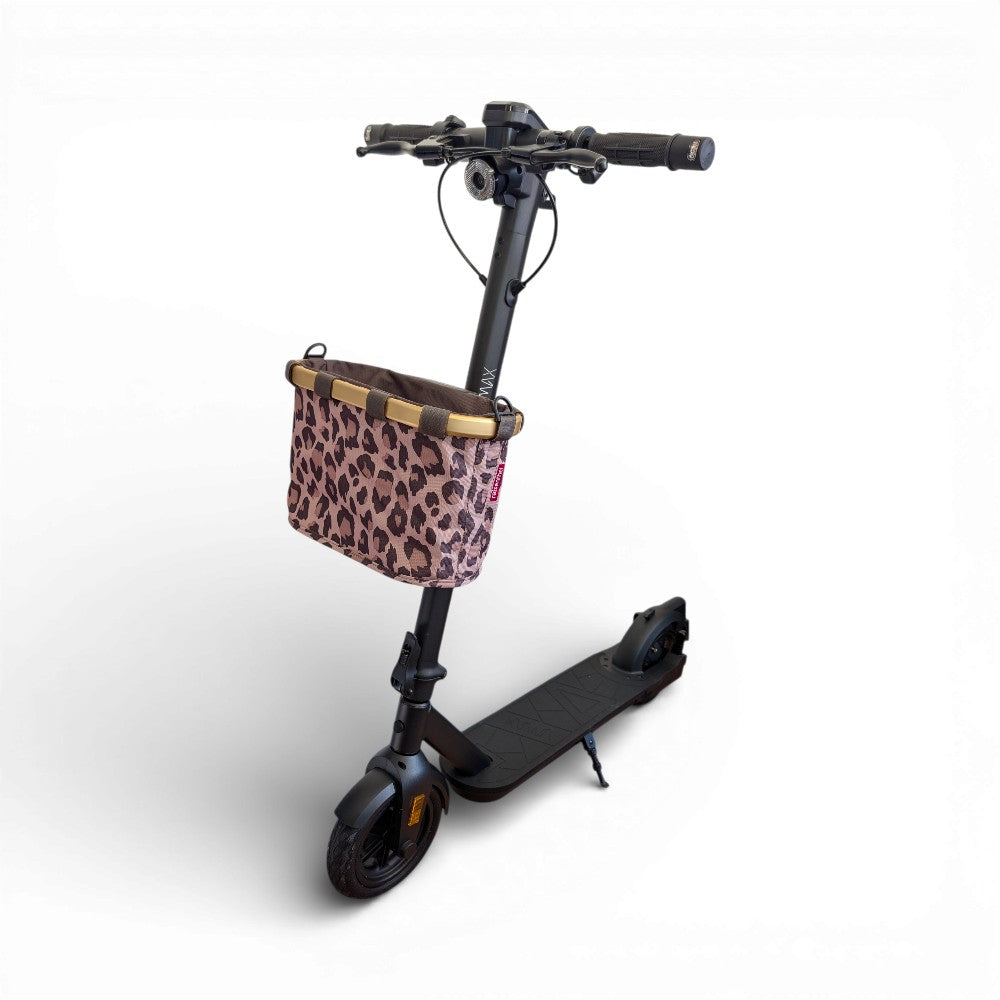 Klickfix Reisenthel Bikebasket Oval S leo macchiato - Lenkerkorb
