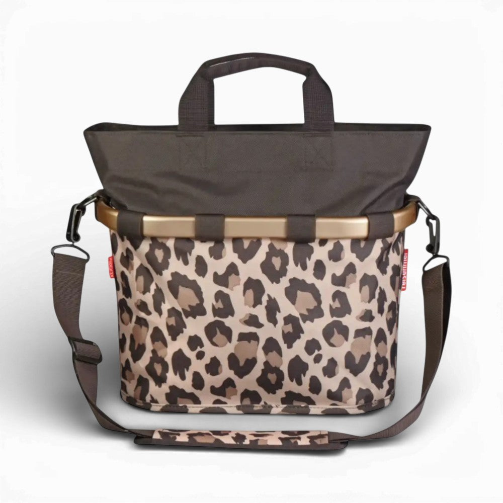 Klickfix Reisenthel Bikebasket Oval S leo macchiato - Lenkerkorb