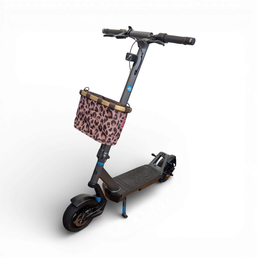 Klickfix Reisenthel Bikebasket Oval S leo macchiato - Lenkerkorb
